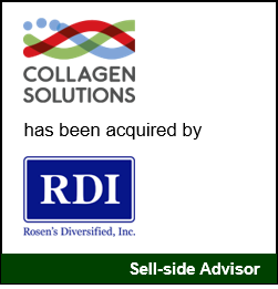 Collagen Solutions Plc Acquired by Rosen’s Diversified, Inc.