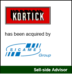 Kortick Manufacturing Acquired by SICAME Group